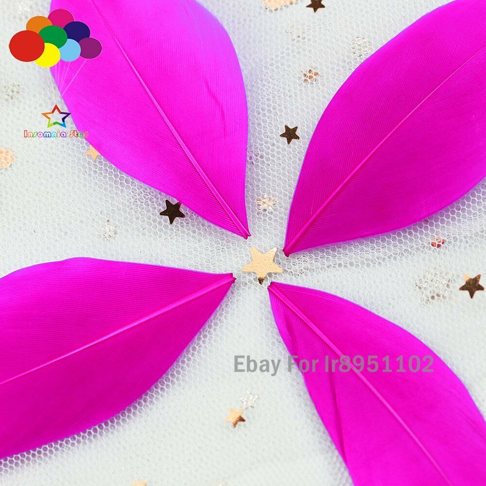 High Quality Rose 5-7cm Natural Hand-tearing small Goose Big Wide Head Wedding