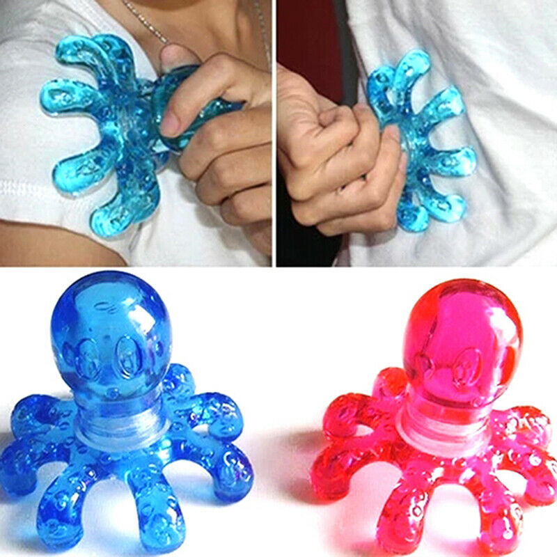 Portable Crystal Claw Massage Handheld Octopus Massager For Relieving HeadBDAU