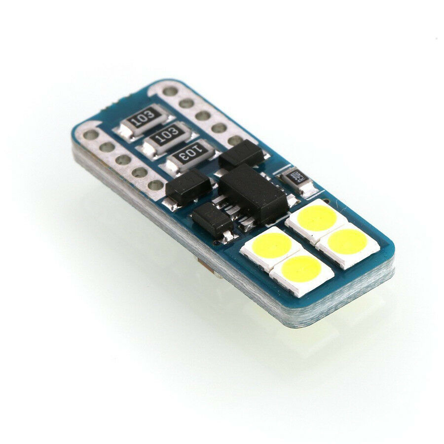 10x T10 CAN-BUS Error Free Wedge 194 168 W5W LED Bulbs White 3030 8SMD LED Light