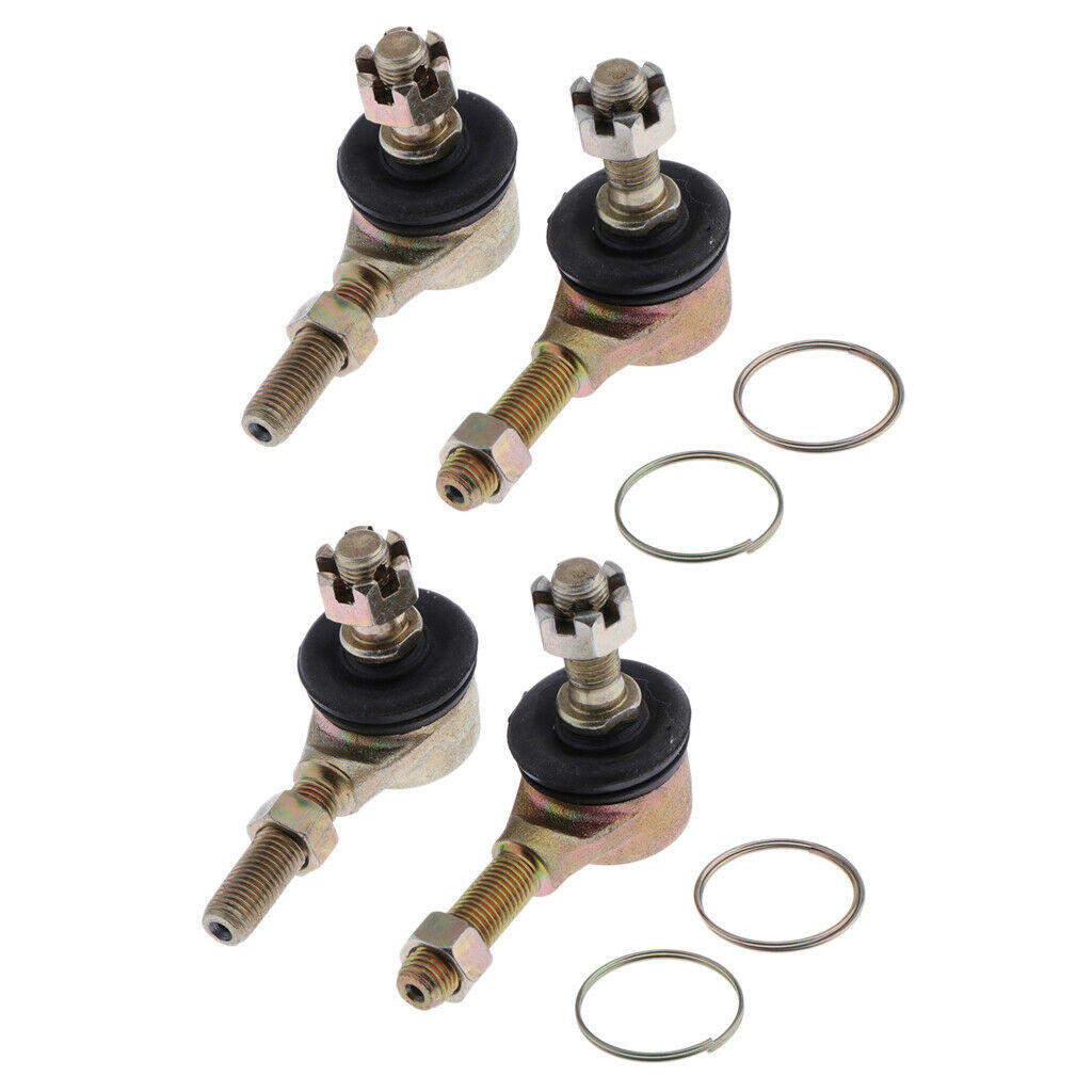 2 Pair 10mm Bolt Tie Rod End Ball Joiner for 110cc 125cc Dirt Bike ATV