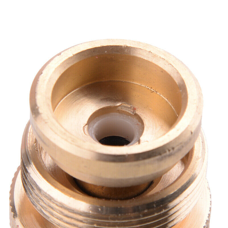 Grill Stove Gas Tank 1LB Propane Regulator Adapter fr Connection 3/8" Male Flare