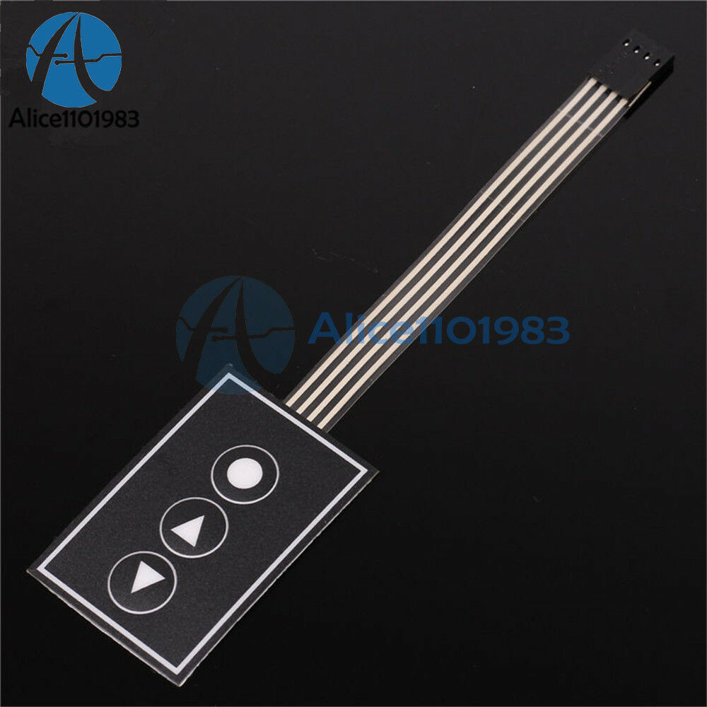 1x3 Matrix Array 3Key 1*3 Keys Membrane Switch Keypad Keyboard 36*55mm