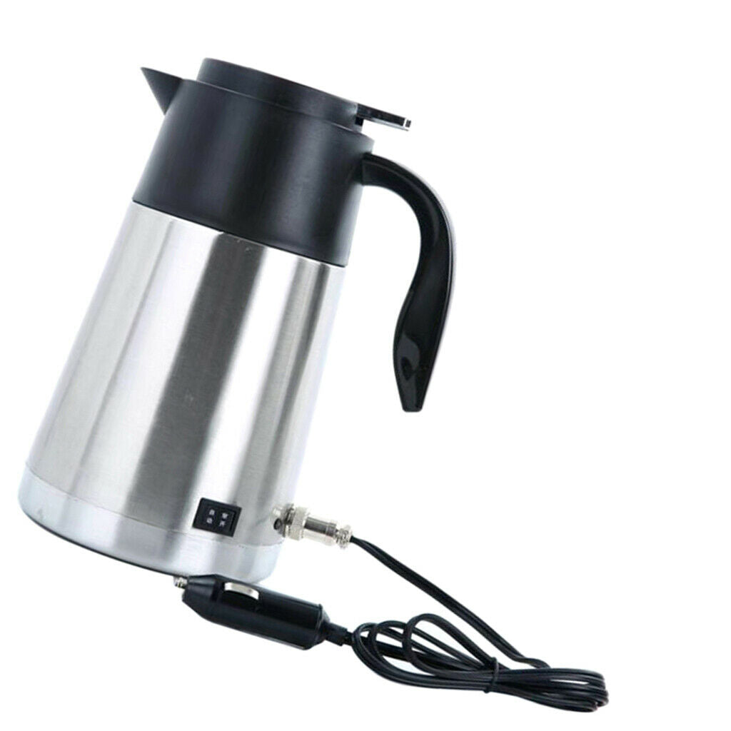 Portable Car Electric Kettle Outdoor Travel Kettle for Boiling Water Tea 12V