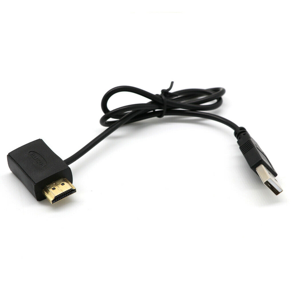 Male To Female Adapter Connector +USB 2.0 Charger Power Supply Cable Cord