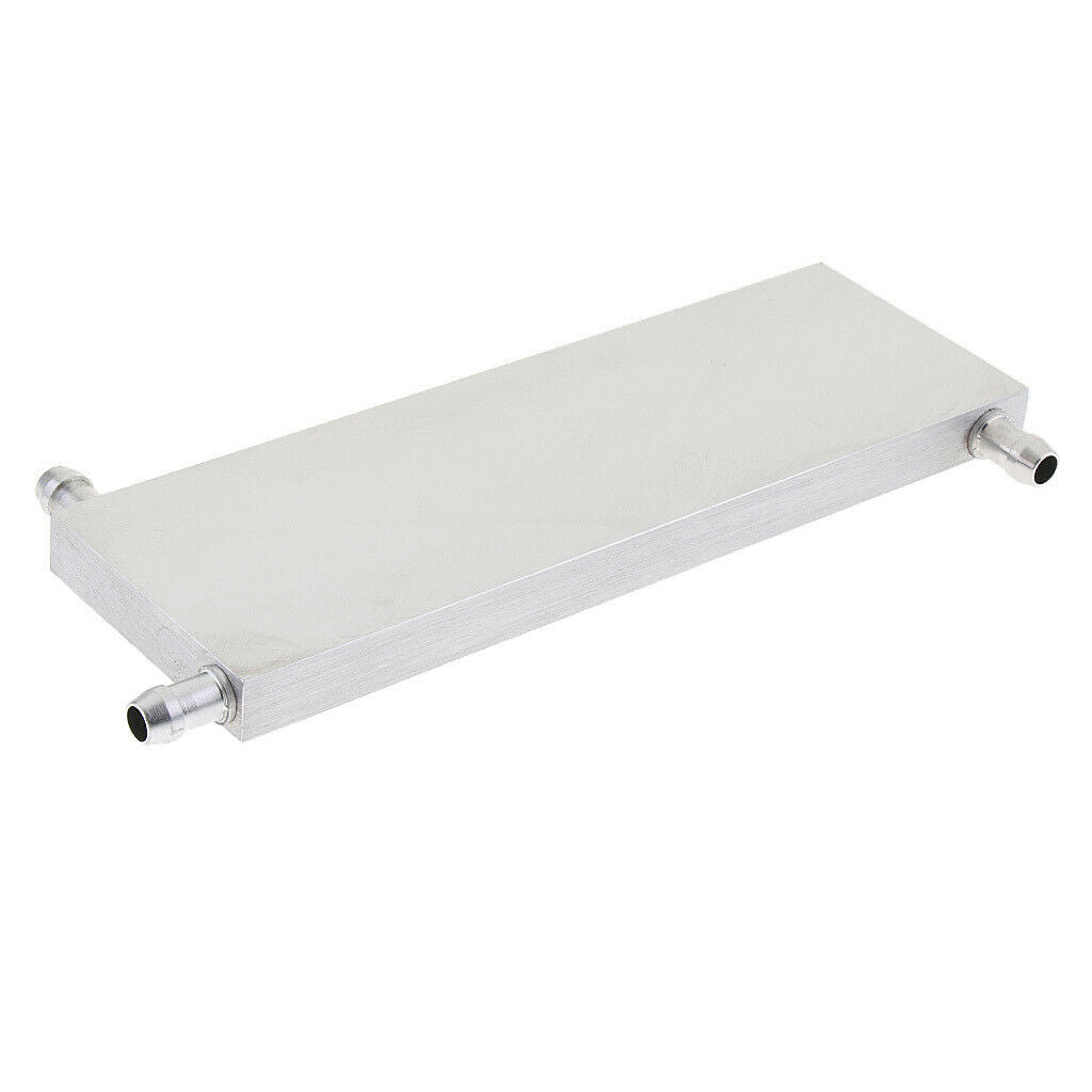 Aluminum 3 Way CPU Water Cooling Block Graphics Radiator Heatsink 60*180mm