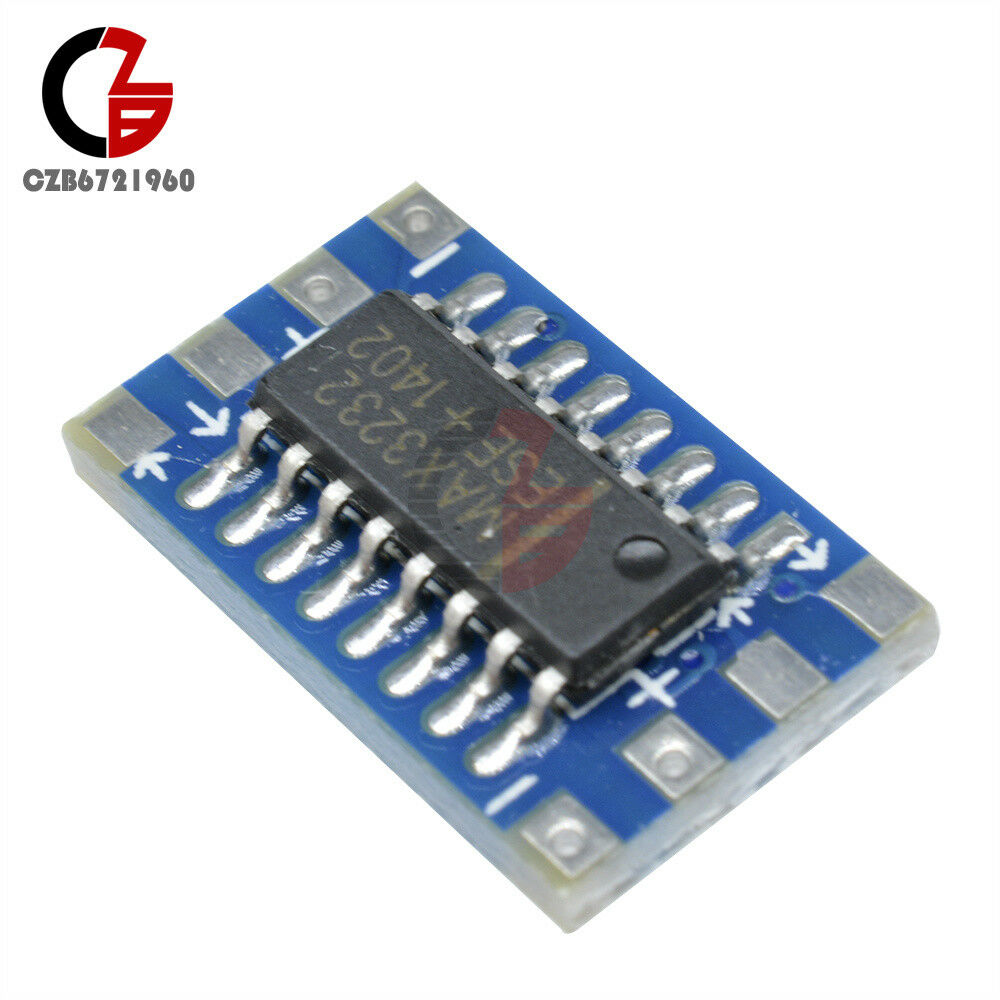 5PCS Mini RS232 To TTL MAX3232 Converter Adaptor Module Serial Port Board