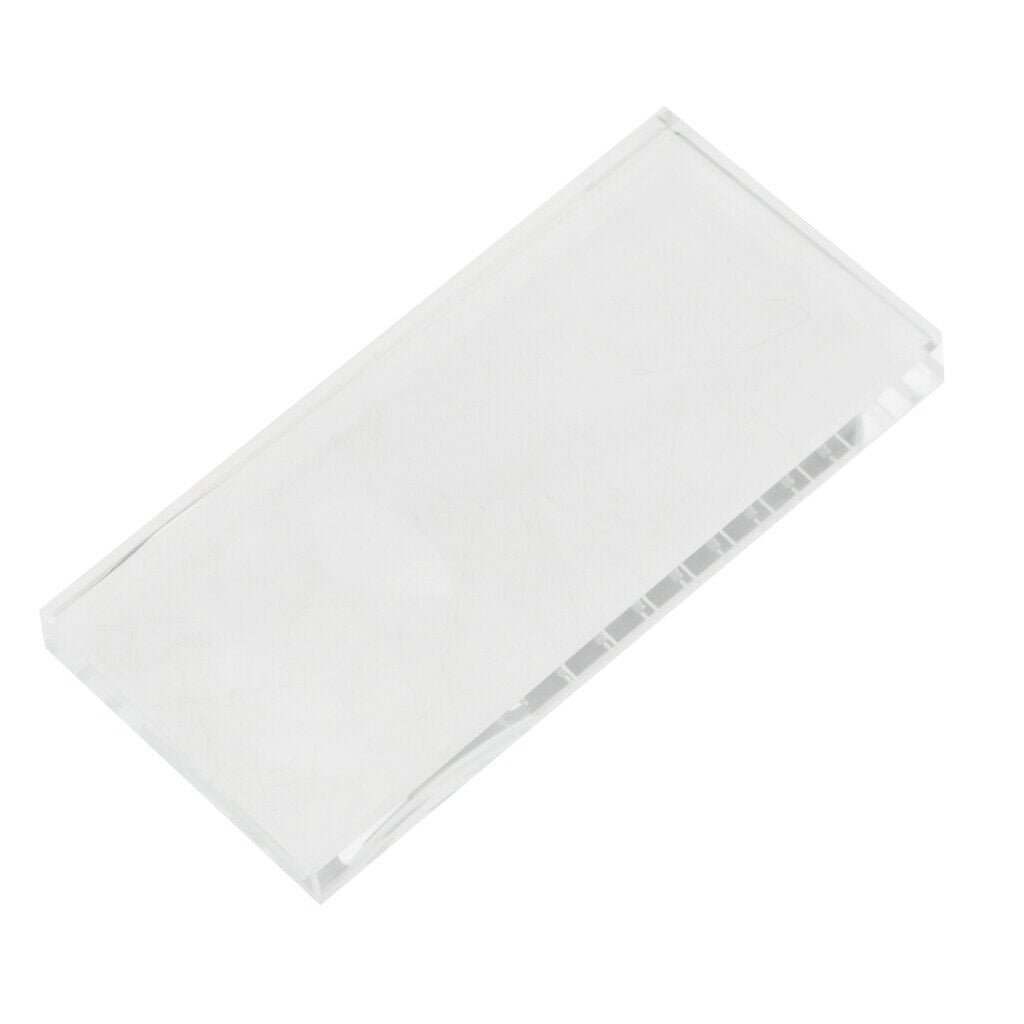 2 In 1 Eyelash Extension Crystal Glass Adhesive Eyelash Holder Palette