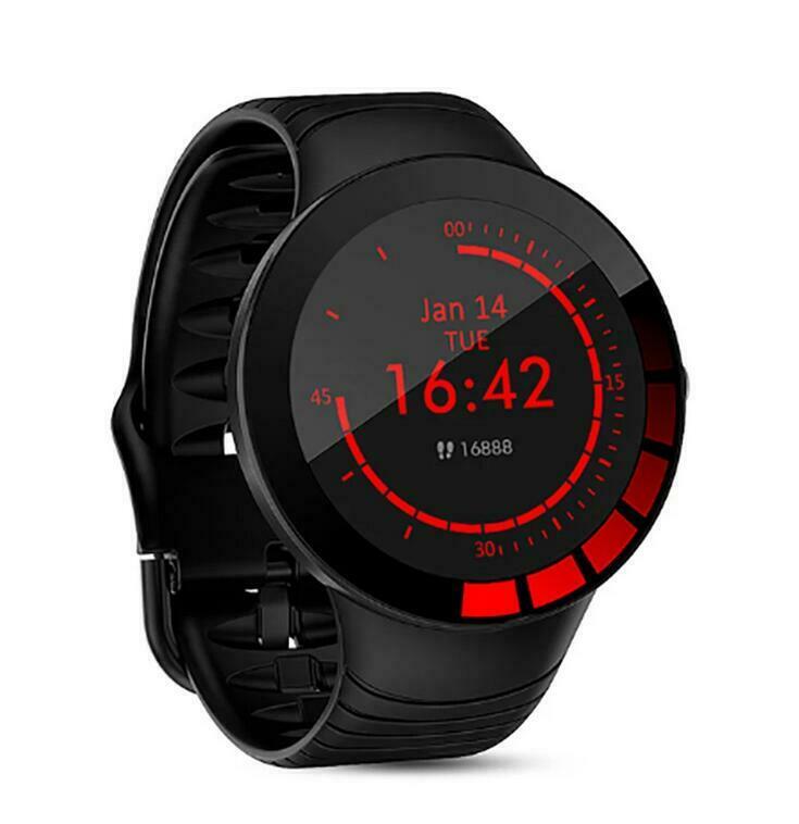 E3 Smart Watch Men Fitness Bracelet Heart Rate Blood Pressure Health Tracker SUK