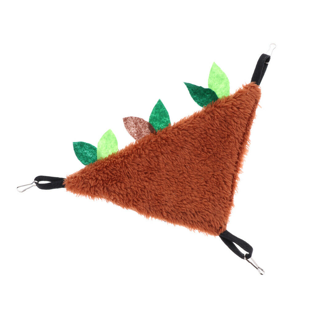 Triangular Bird Nest Small Pet Warm Hammock For Parrot Birds Hamsters