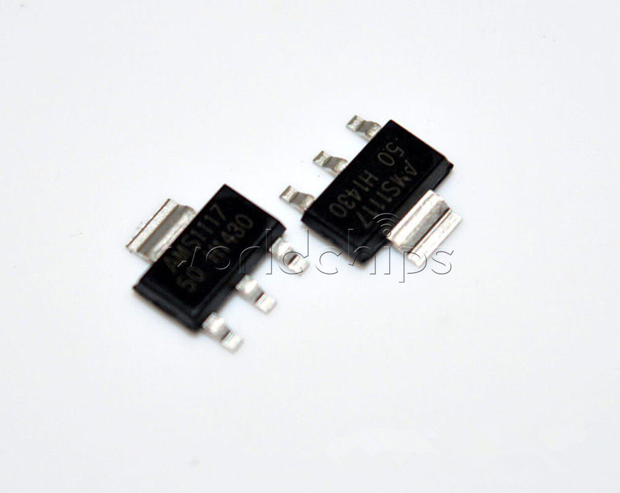 20Pcs NEW AMS1117 LM1117 5V 1A  SOT-223 Voltage Regulator GOOD