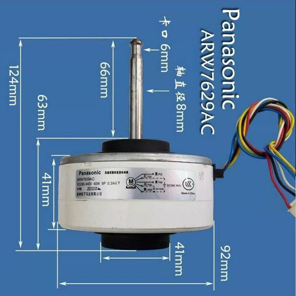 New ARW7629AC ARW51G8P30AC 30W air conditioner brushless motor