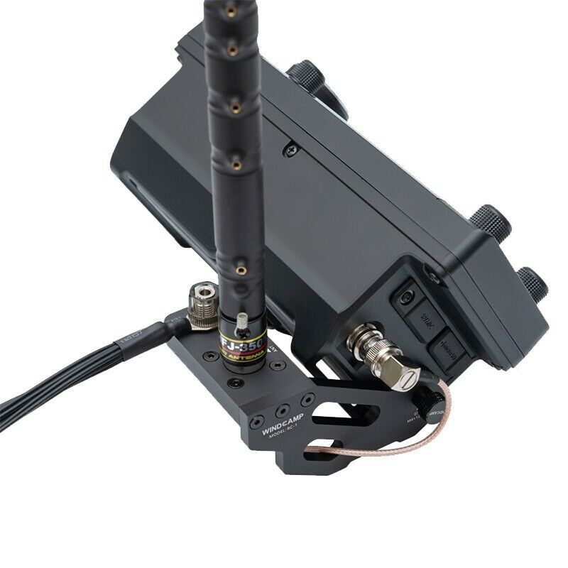 Black Quick Release Antenna Bracket For ICOM IC-705 Portable Shortwave Radio USA