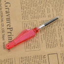 Portable Folding Eyelash Brush Mascara Wands Eyebrow Comb Makeup Tool Random 1pc