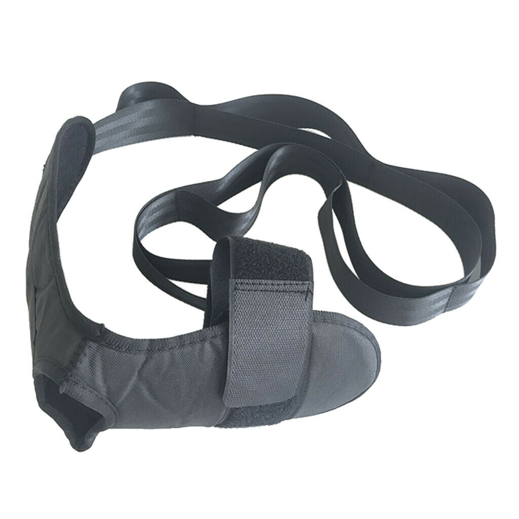 Durable Cotton Yoga Stretching Band Pilates 43'' Belt 110cm Arms Legs Padded