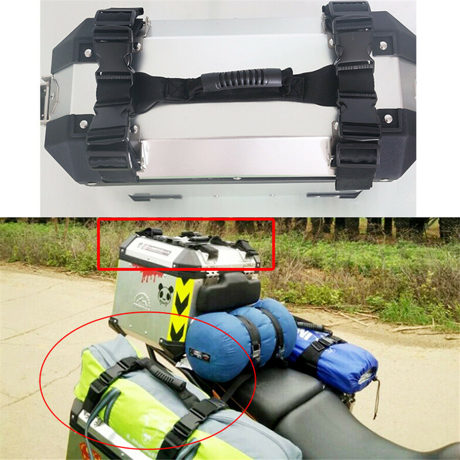 3x Aluminum Alloy Side Box Braid Side Handle For BMW R1200GS LC ADVENTURE F700GS