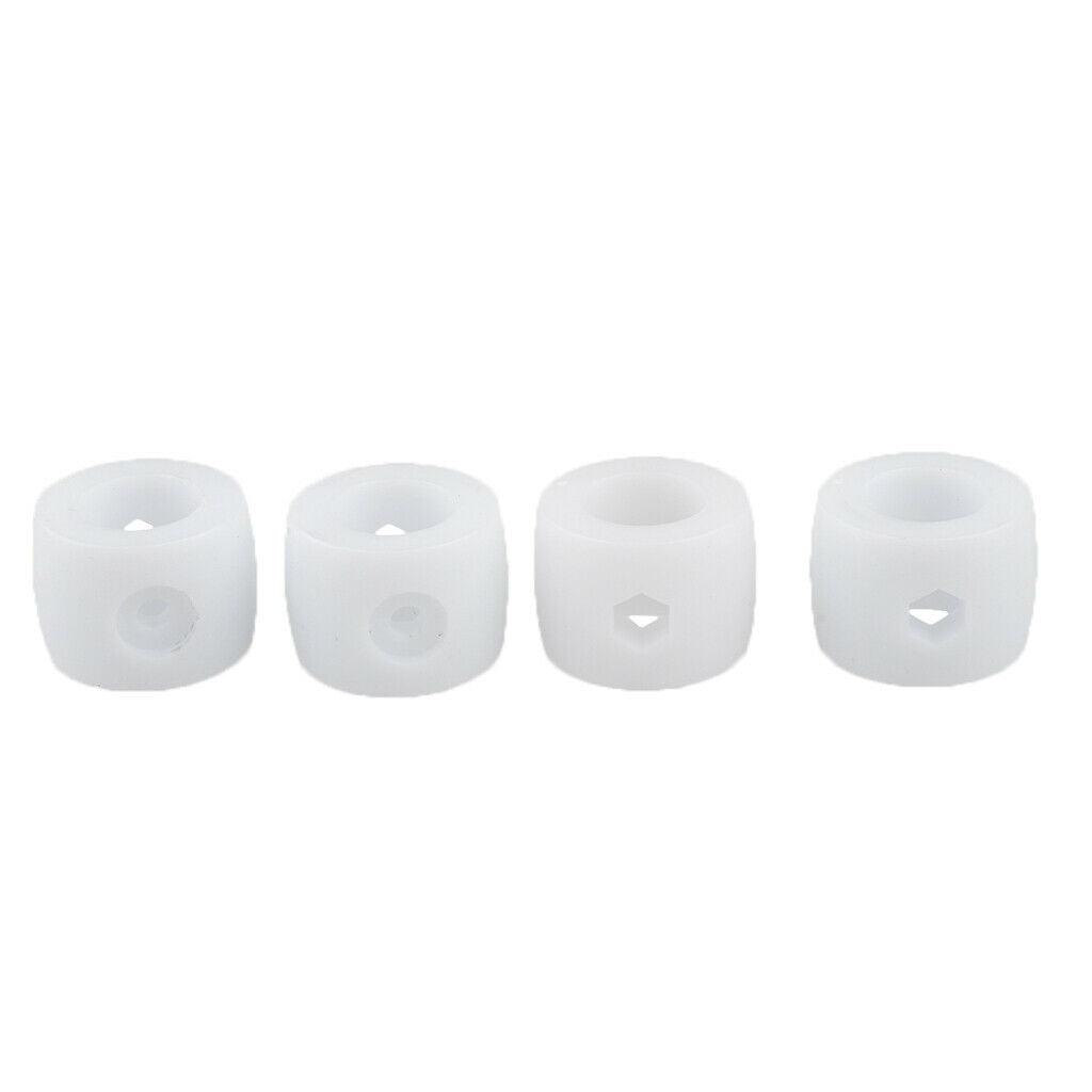 Durable 4 Pieces 16mm Foosball Table Bumper Buffer for Fussball Table Soccer