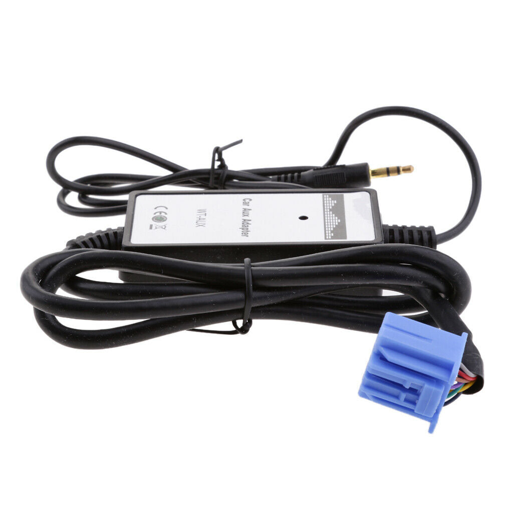 Car 3.5mm Aux-in MP3 Player Radio 7+7Pin Adapter For  Accord Civic CRV