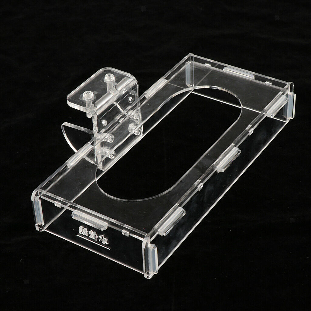 Non-toxic Durable Floating Food Rectangle Fish Food Feeder Aquarium Feeding Cup