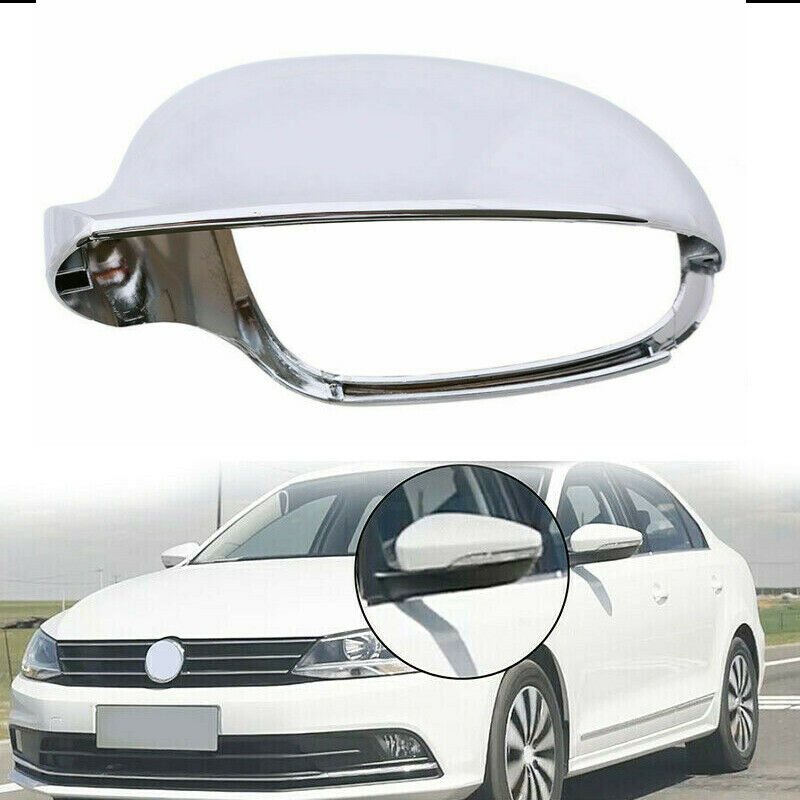 Left Driver Side Mirror Trim Cover Cap Fit VW Golf/R32/GTI/Rabbit 2006-2009