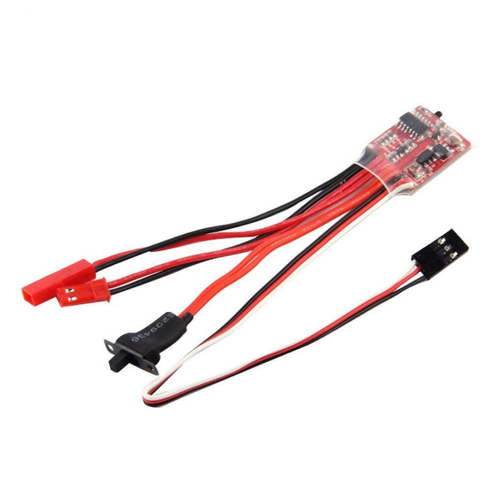 Brushed ESC for RC Crawler Tank Car Models Accessories 3-9.4V Without Brake
