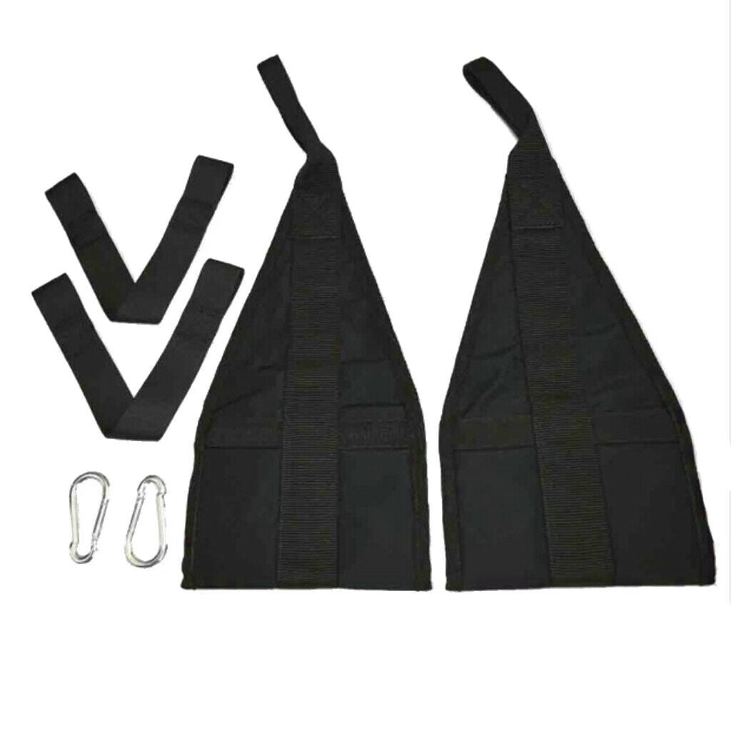 Home Gym Fitness AB Sling Straps Hanging Belt Pull up Muscle Training Gear