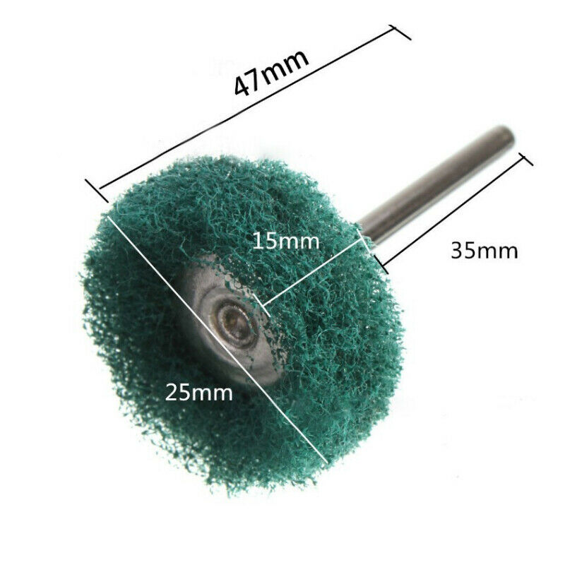 40 Pack 1 inch 25mm Abrasive Wheel Buffing Polishing Wheel Set For Rotary Tool