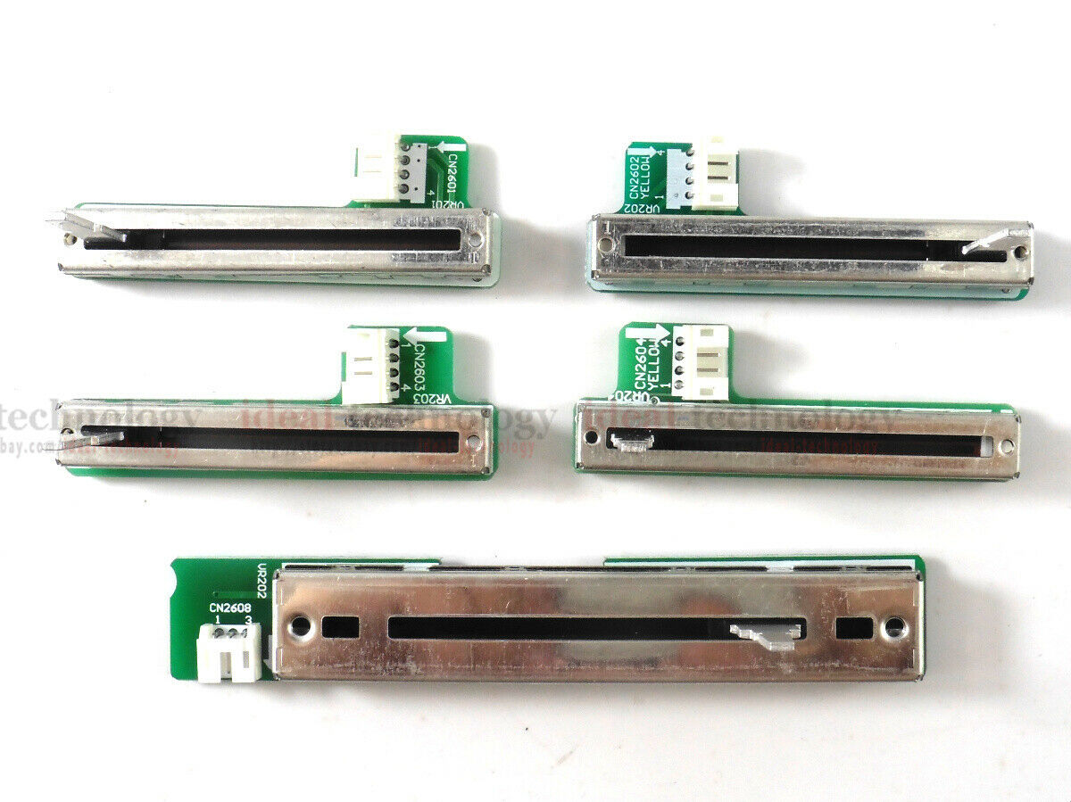 CH1 CH2 CH3 CH4 X FADER FOR PIONEER DJM 800 DWX2537 2538 2539 2540 2541(5PCS)