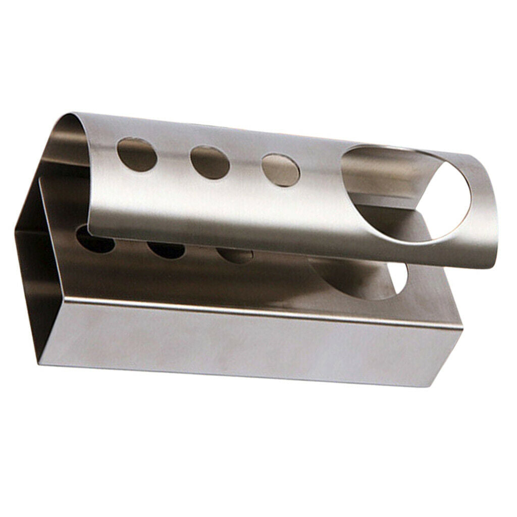 Home Bathroom Stainless Steel Toothbrush Holder Free Standing Rack Storing
