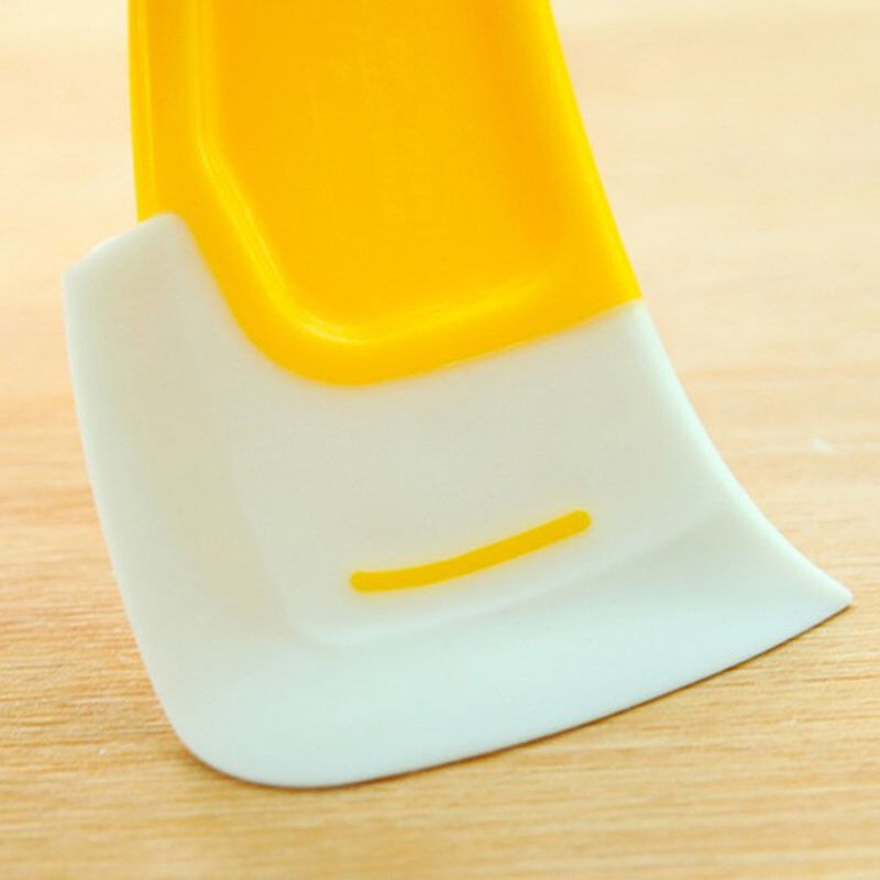 Pan Cleaning Scraper Silicone Kitchen Spatula Cake Baking Tool Pastry Spatul,DF