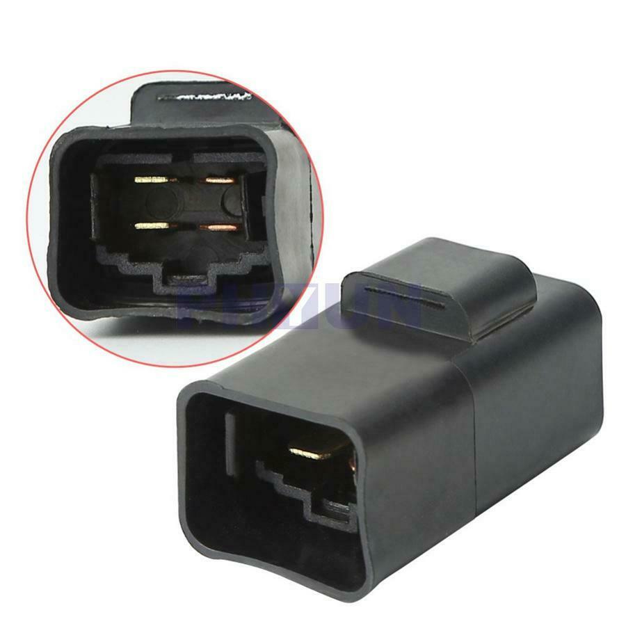 Motorcycle Blue LED Cigarette Lighter +12V Relay+60cm Cable For Kawasaki Versys
