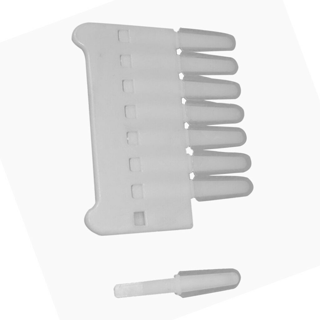 8-Head Royal Jelly Dig Collect Pen Soft Silicon Head Beekeeping Tool White