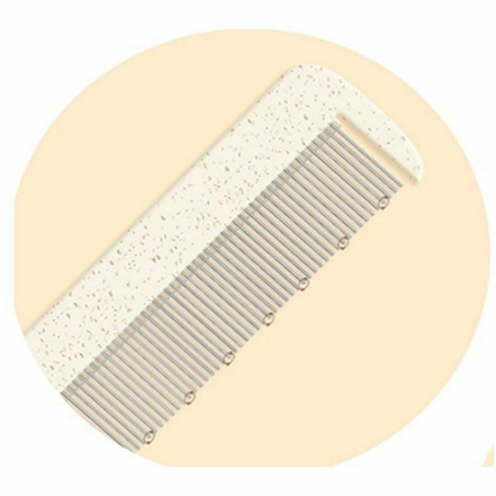 Size stainless close-tooth comb Hair Comb Folding Hair Brush rotating mirror