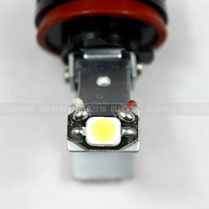 2x For BxW E82 E90 E60 E64 E70 E89 Car Front Headlight Angel Eye LED Light Bulbs