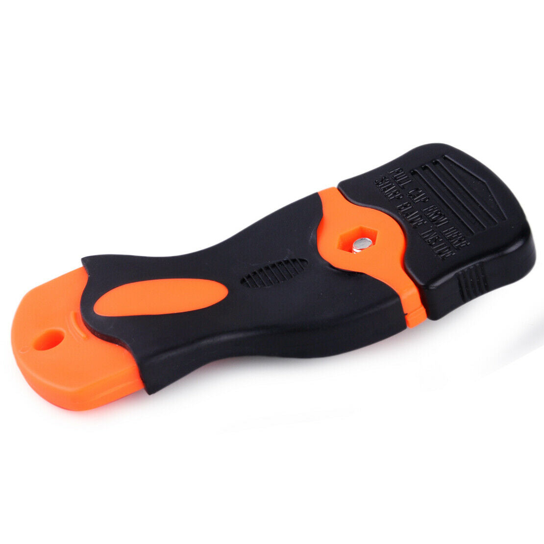 Film Stickers Razor Scraper Removal Tool w/ 100 Plastic Double Edged Blades An