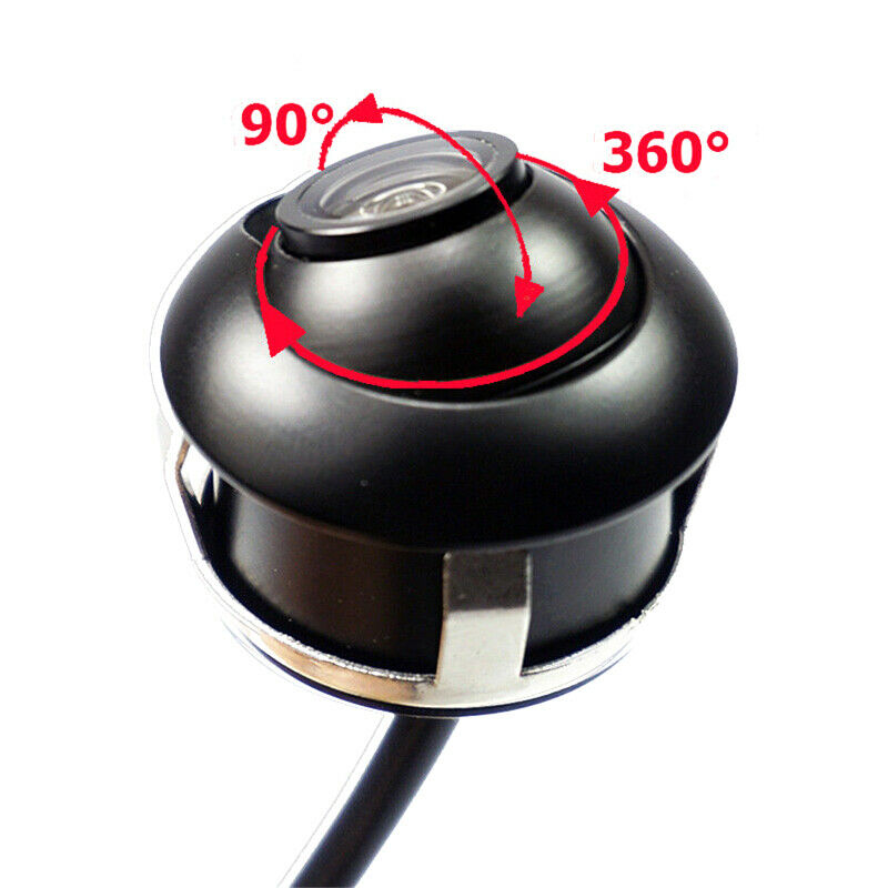 Universal 360Â° Night Vision Car Left+Right Rear Front View Backup Camera Video
