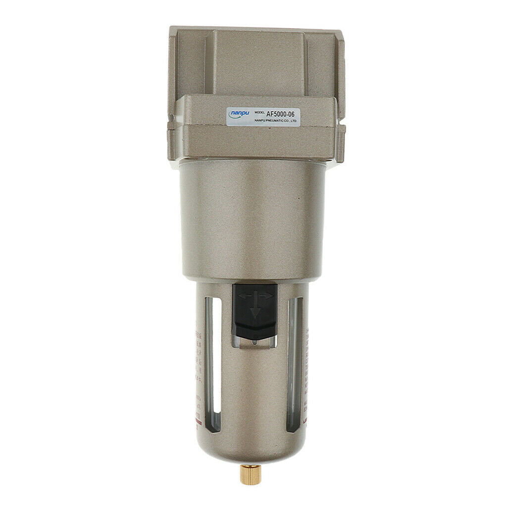 3/4" AF5000-06 Air Compressor Drain Filter Water Moisture Trap Separator 1.0MPa