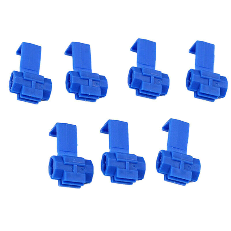 50Pcs Lock Wire Electrical Cable Connector Quick Splice Terminals Connect FmT TL