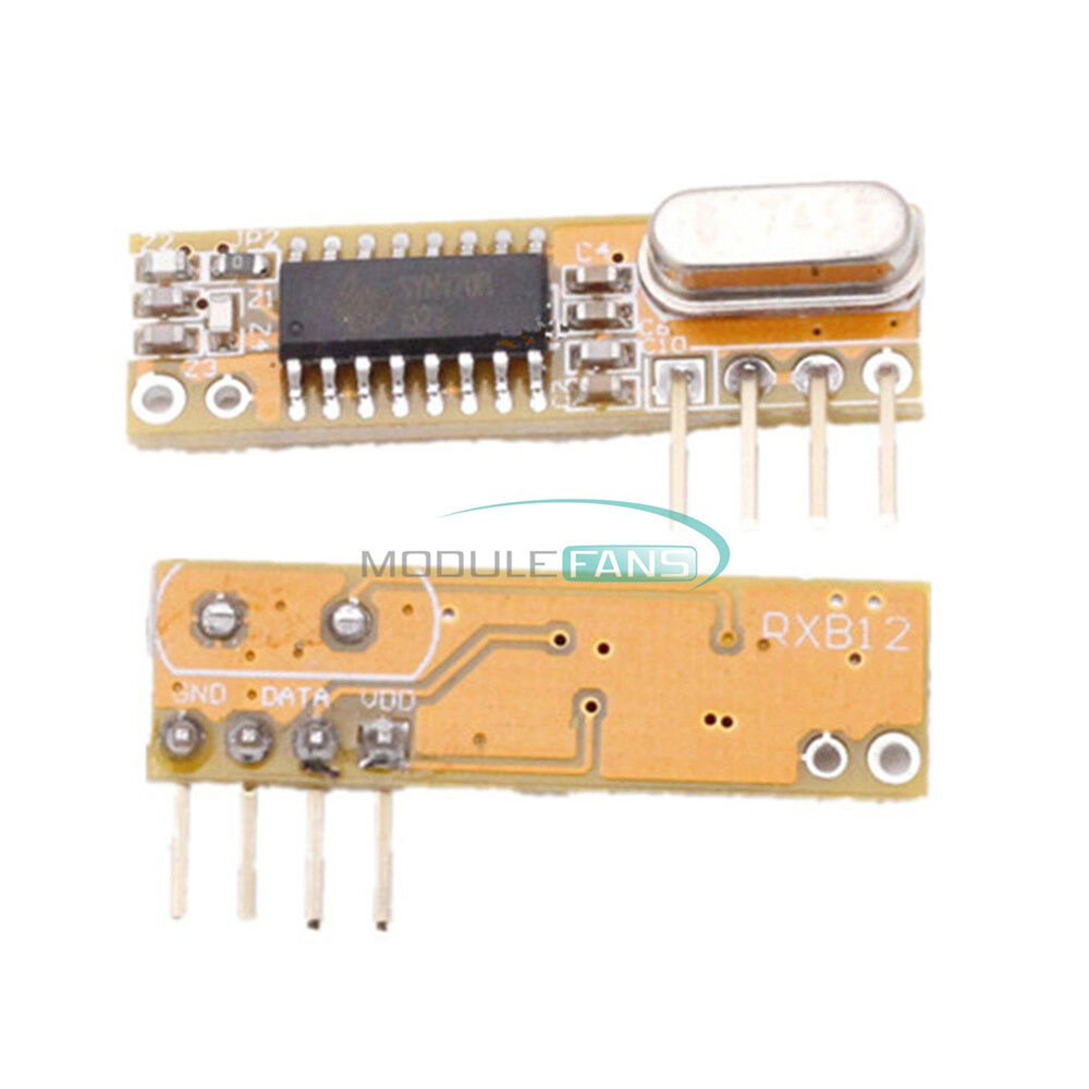5PCS Superheterodyne 433Mhz RXB12 Wireless Receiver Module  for Arduino/AVR