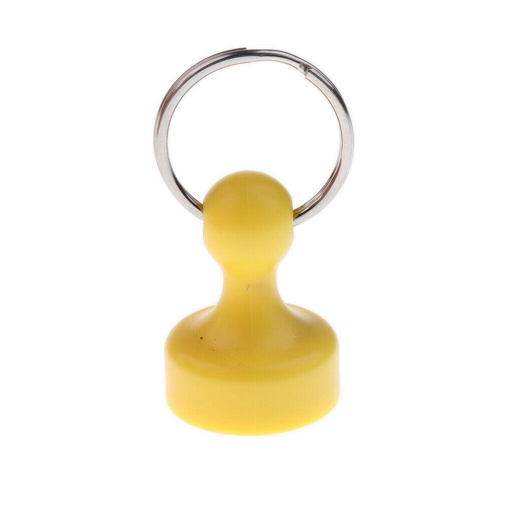 Fly Fishing Landing Trout Net Magnetic Release Holder Magnet Clip Yellow