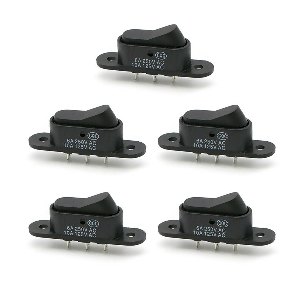5Pcs 3Pin 2 Position Rocker Switch Rice Cooker Appliances Accessories with Ears