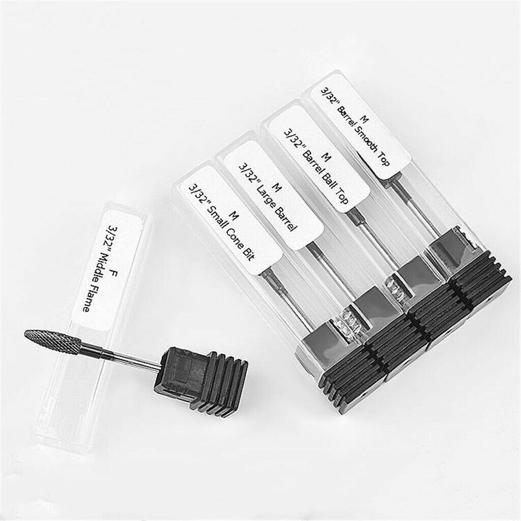 Tungsten Steel Nail Drill Bit for Nail Drill File Machine Manicure Tools E