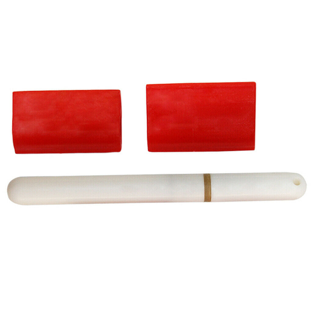 2X Fishing Rod Luminous Stick Light LED Removable Float Night Tackle Red