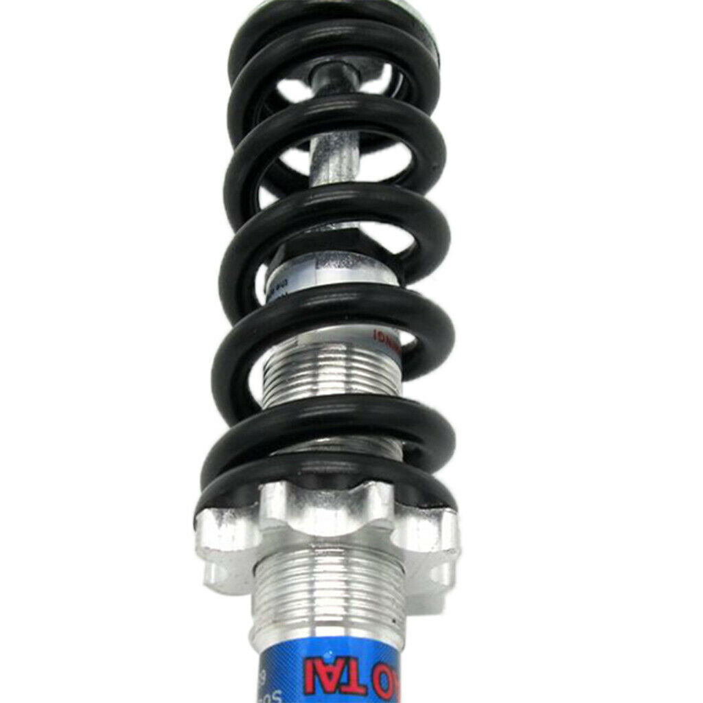 Black 170mm Motorcycle Shock Absorber Rear Suspension Spring Replacement