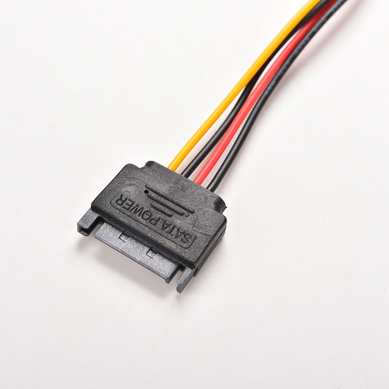 1Pcs 8 Inches Male to Female 15 Pin 15P SATA Power Extension Cable 20.l8