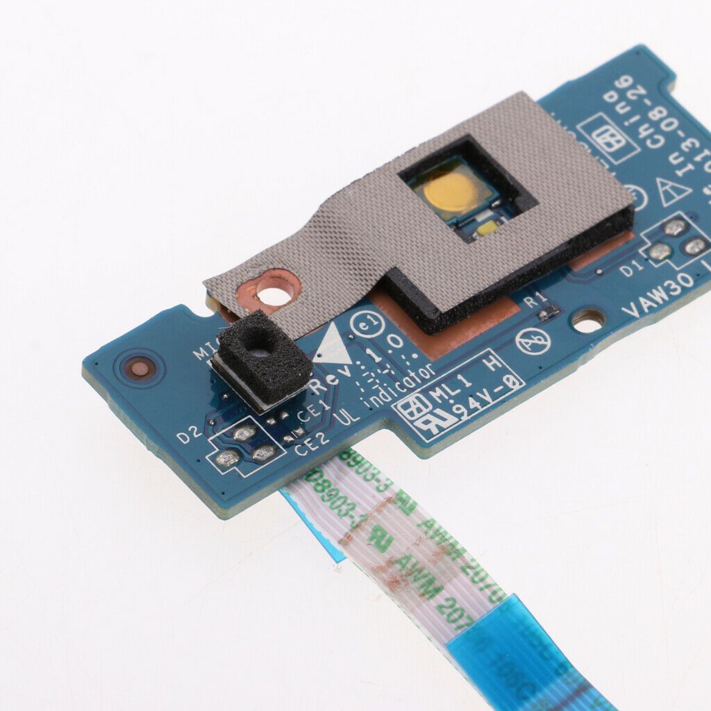 1 Piece Power ON/OFF Button Board Unit w/ Ribbon Cable for Dell Latitude E5440