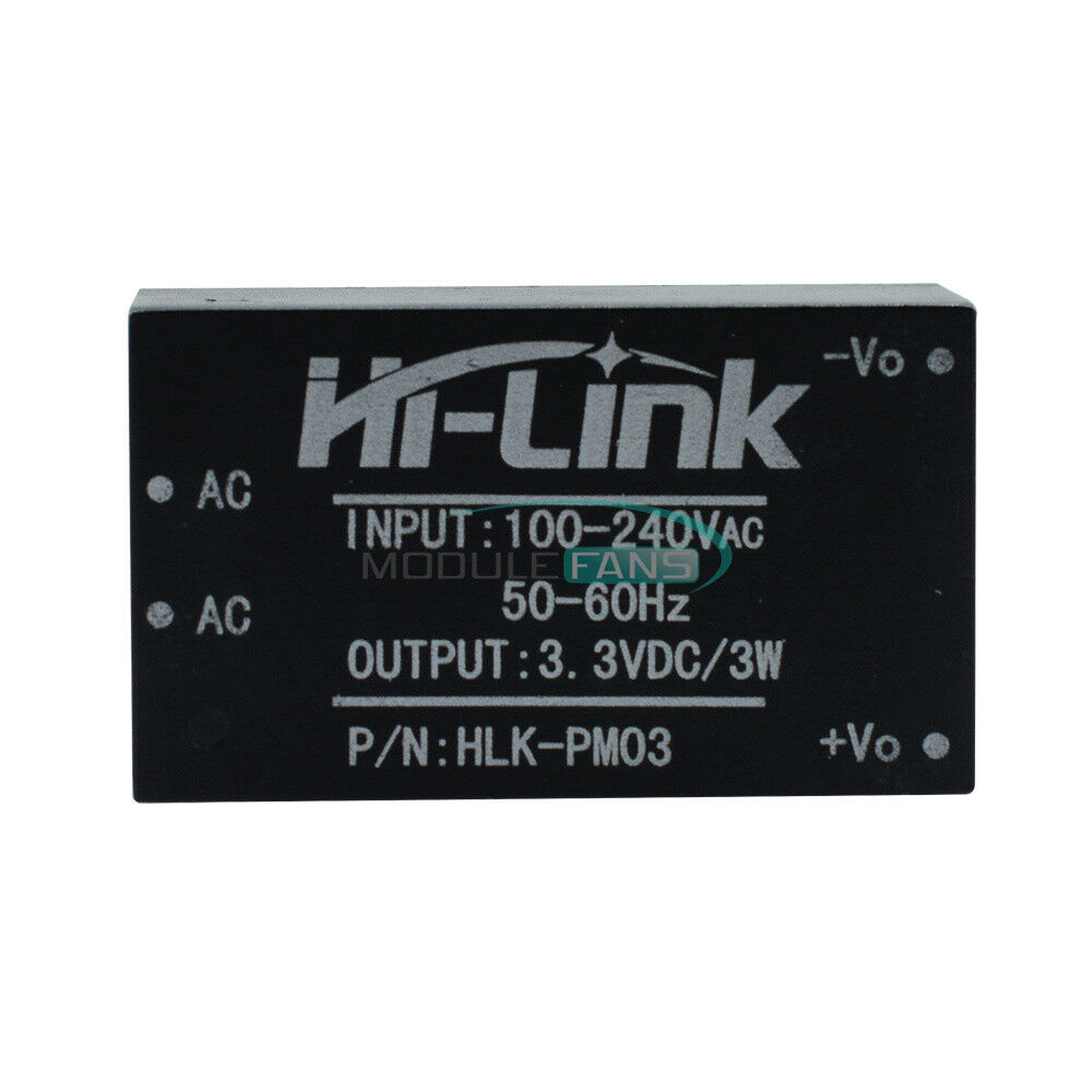 AC-DC 220V to 3.3V HLK-PM03 Step Down Buck Isolated Power Supply Module