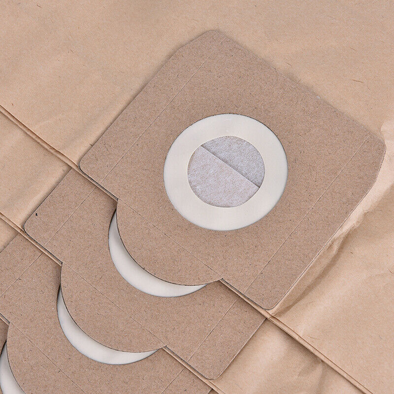5 pcs Vacuum Cleaner Dust Bags Filter for Karcher MV1 WD3200 WD3300 Spare PaBDD