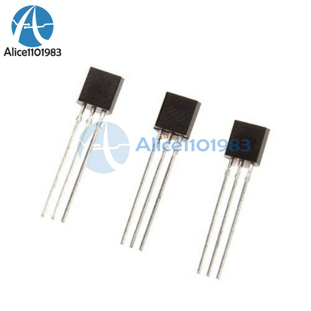 50PCS 2N5088 TO-92 NPN Amplifer Transistor TOP