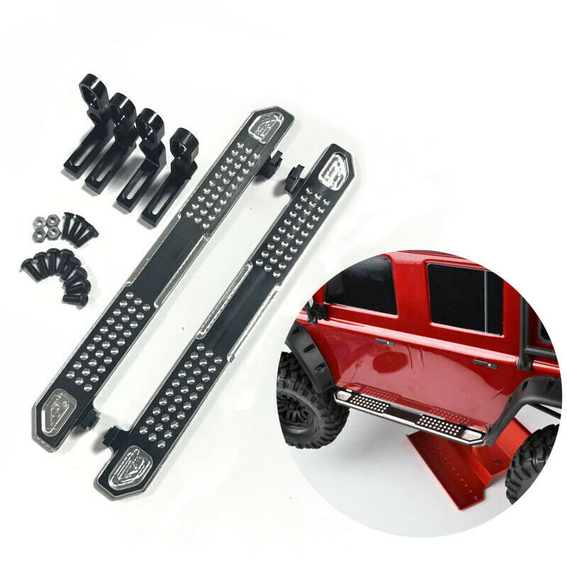 Climbing car Metal Pedal Foot Side Steps For 1/10 RC Rock Crawler TRAXXAS TRX-4