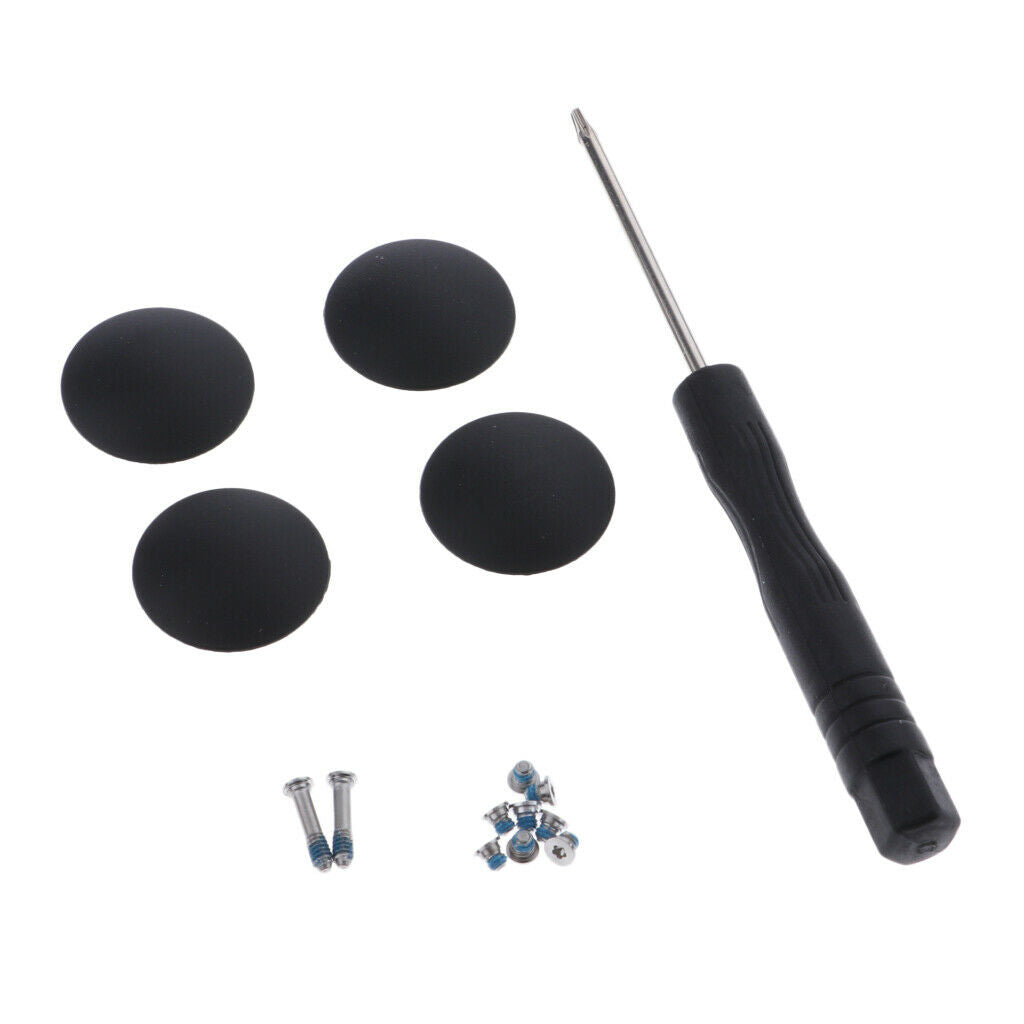 For A1369 A1370 A1465 A1466 Rubber Bottom Case Cover Feet Kit+Screw Set+Tool